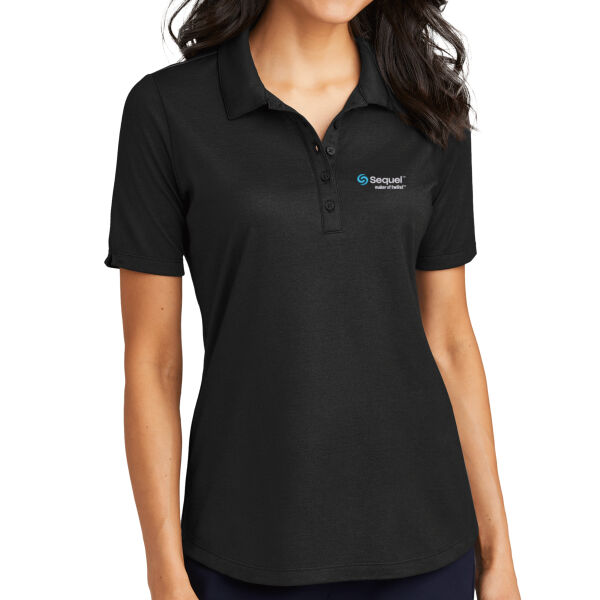 Sequel  - Women's Fine Pique Blend Polo Thumbnail