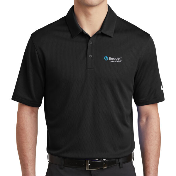 Sequel  - Dri FIT Hex Textured Polo Thumbnail