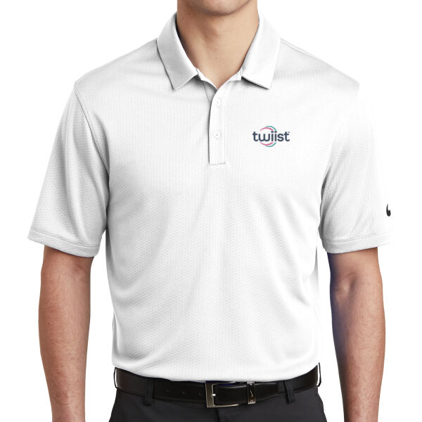Twiist  - Dri FIT Hex Textured Polo 2 Thumbnail